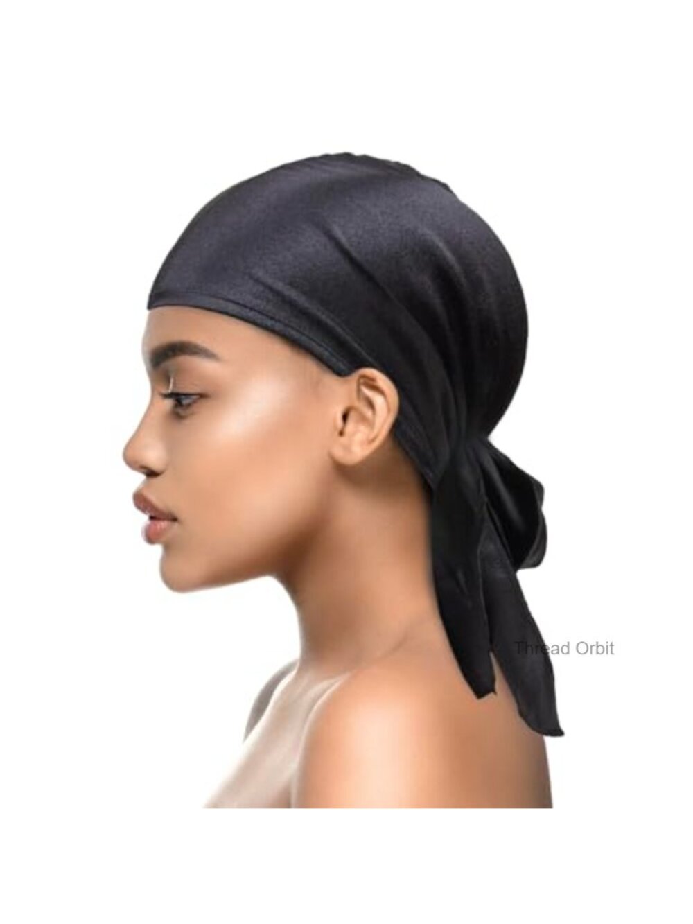 Womens Satin Silk Wrap Scarf Hair Bonnet Sleep Headband